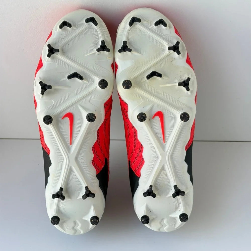 Nike Phantom GX Academy DF FG MG Soccer Cleats Mens 9.5 'Ready Pack' Red Black